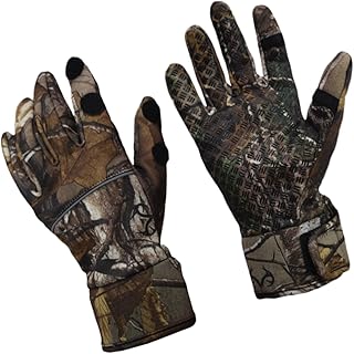 VANZACK 1 Par De Luvas Sem Dedos Luvas De Camuflagem Luvas Sem Dedos Para Caminhadas Luva De Camuflagem Luva Sem Dedos Para Proteção De Pesca Luva Sem Dedos Dacron