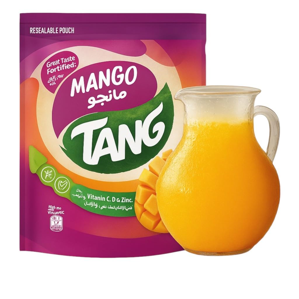Tang Mango Drink Mix, 25 g Makes 1 Litre Tang Mango Sweetened Powdered Drink