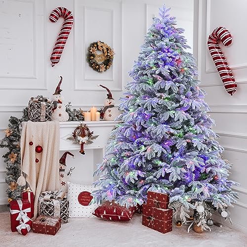 Elong Home Flocked Christmas Tree thumb #4