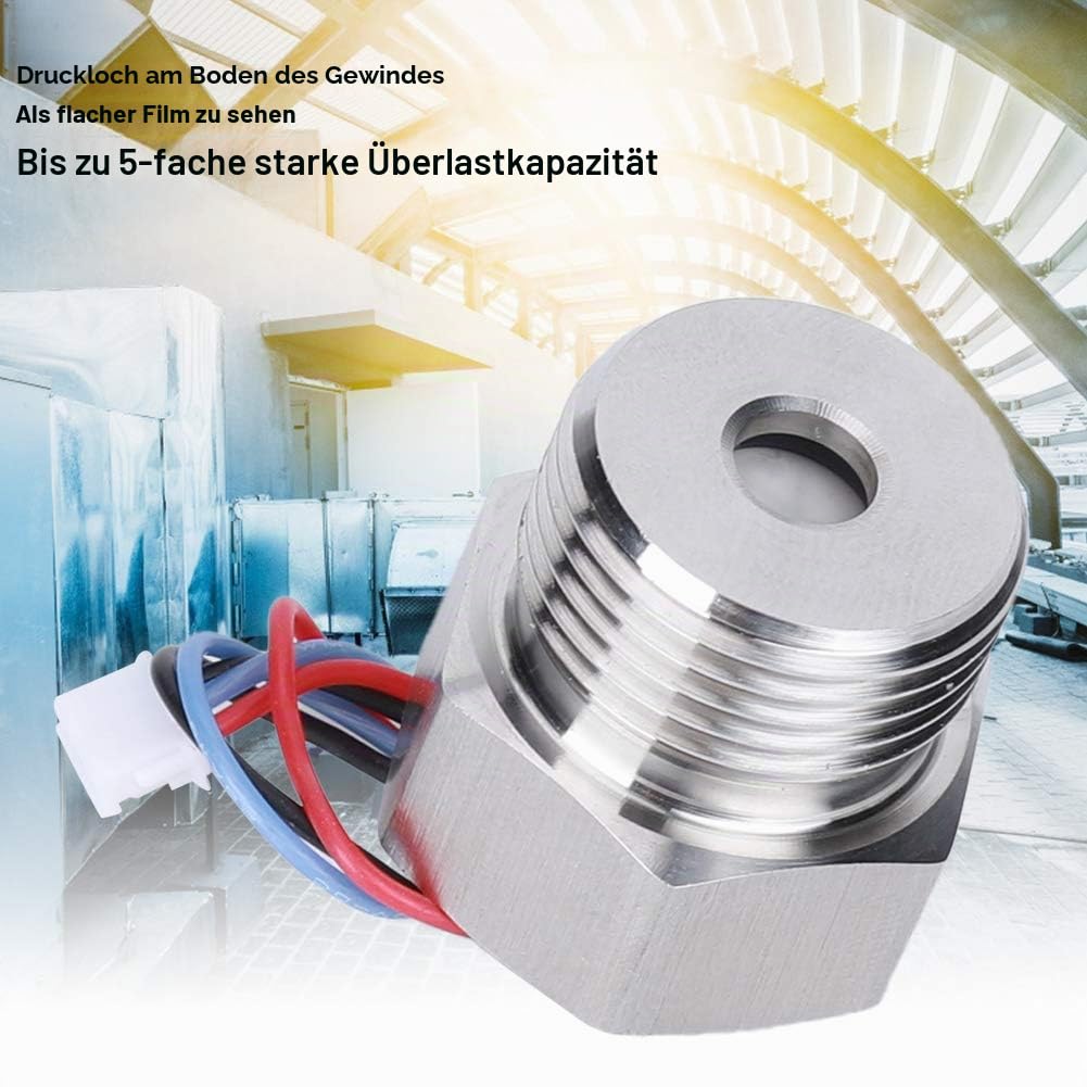 Drucksensor 0-300 bar DC 5V Analogausgang 3-Draht Hochpräziser Druckmessbereich für Industrie und Heimwerker Anwendungen