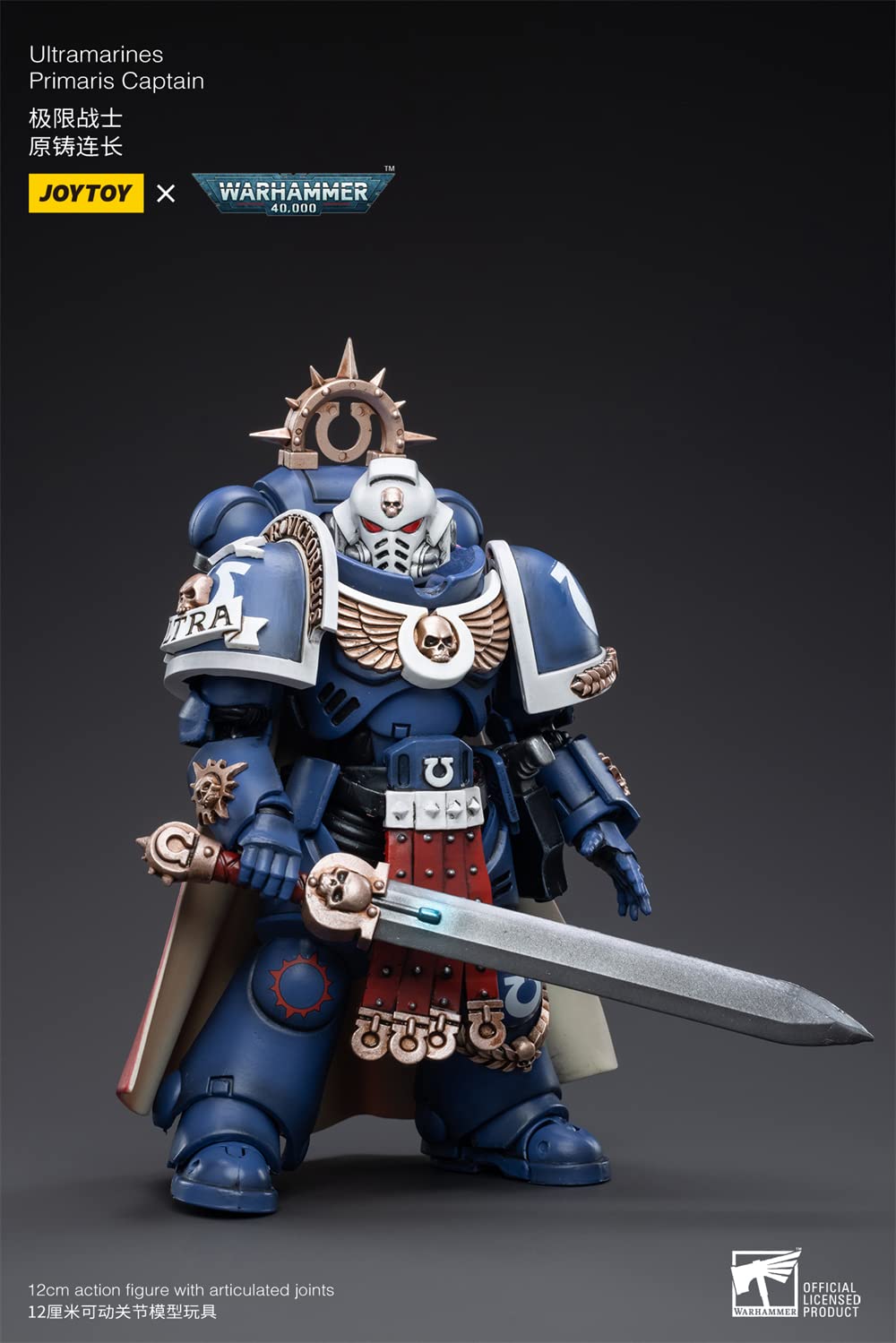 HiPlay JoyToy × Warhammer 40K Officially Licensed 1/18 Scale Science-Fiction Action Figures Full Set Series-Ultramarines Intercessors — view 5