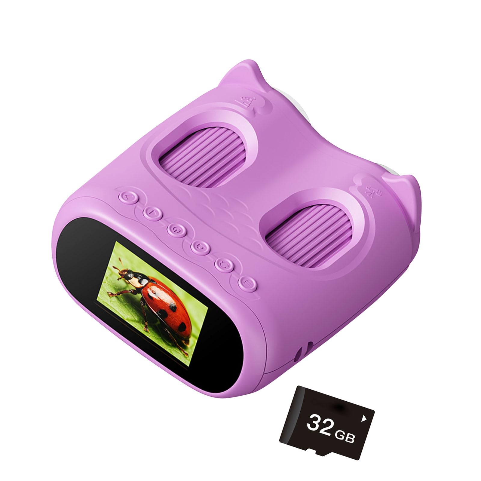 Shinlhua Purple Handheld Science Tool For With 4K Camera 32Gb Memory Led Light Intelligent Rechargeable Microscope Science Exploration Device