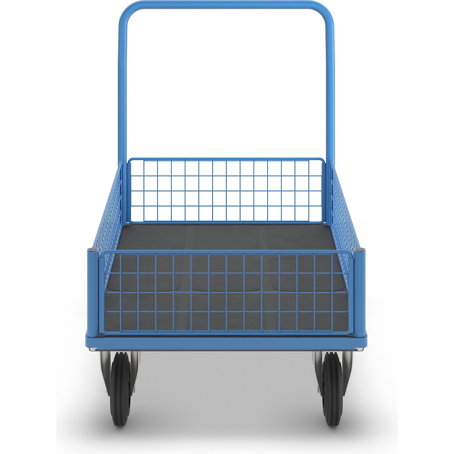 eurokraft Pro | Chariot Plate-Forme à parois grillagées