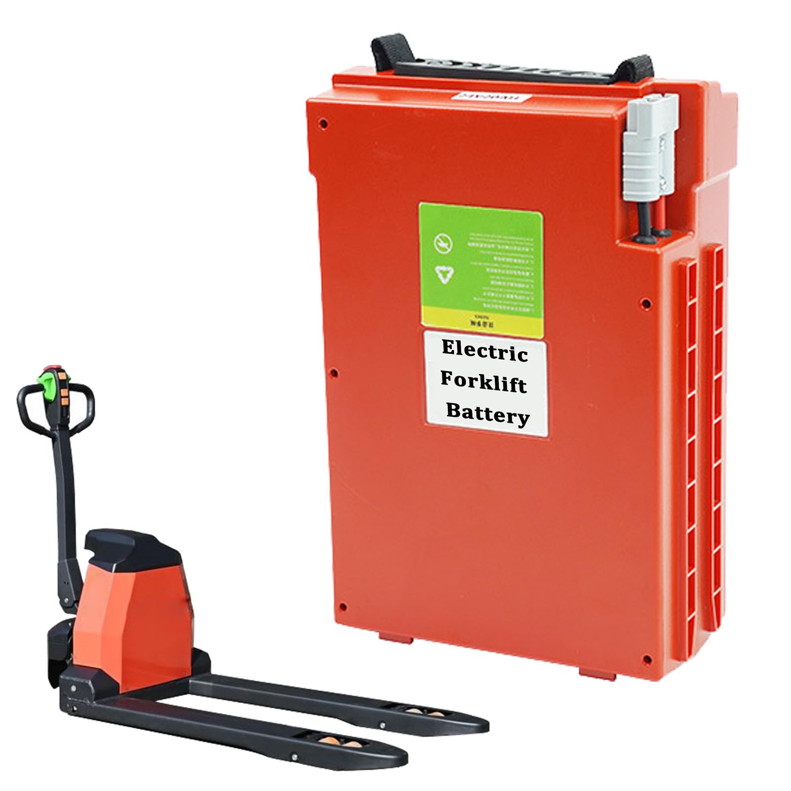 48-Volt Lithiumbatterie 24V Batterie für Elektrostapler für CBD20YLi LiFePO4-Batterien Batterien elektrische Hubwagen mit BMS, Handle und Andertson Port