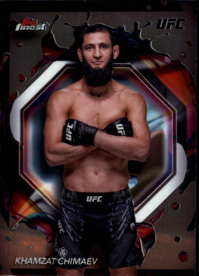 Amazon.com: 2024 Topps Finest UFC 212 Khamzat Chimaev