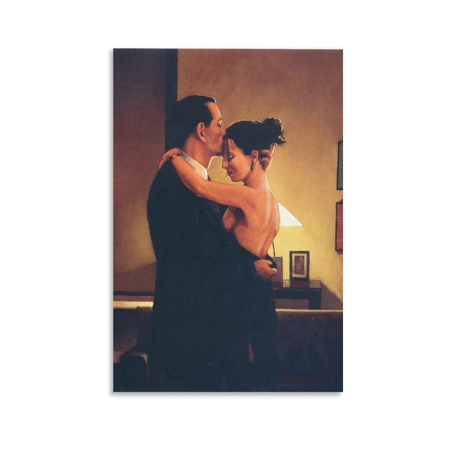 Betrayal No Turning Back by jack_vettriano Wall Art Prints Poster Poster Print Art Wall Painting Canvas Posters Modern Bedroom Decor 20x30inch(50x75cm)
