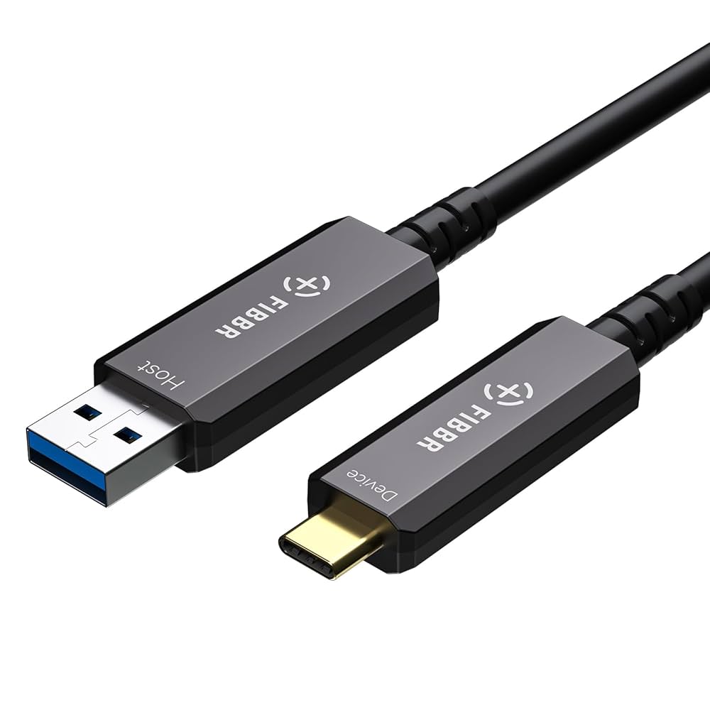 Amazon.co.jp: FIBBRアクティブオプティカルUSB3.2 Cケーブル