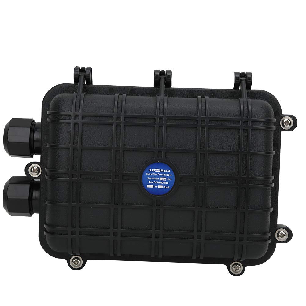 Caja de Empalme de Fibra Óptica Horizontal Impermeable IP68 para Exteriores 24 Núcleos