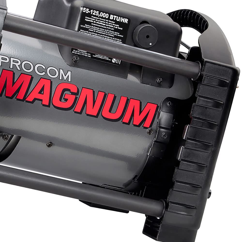 Amazon.com: ProCom Magnum Forced Air Propane Heater - 125,000 BTU, Model#  PCFA125V : Tools u0026 Home Improvement