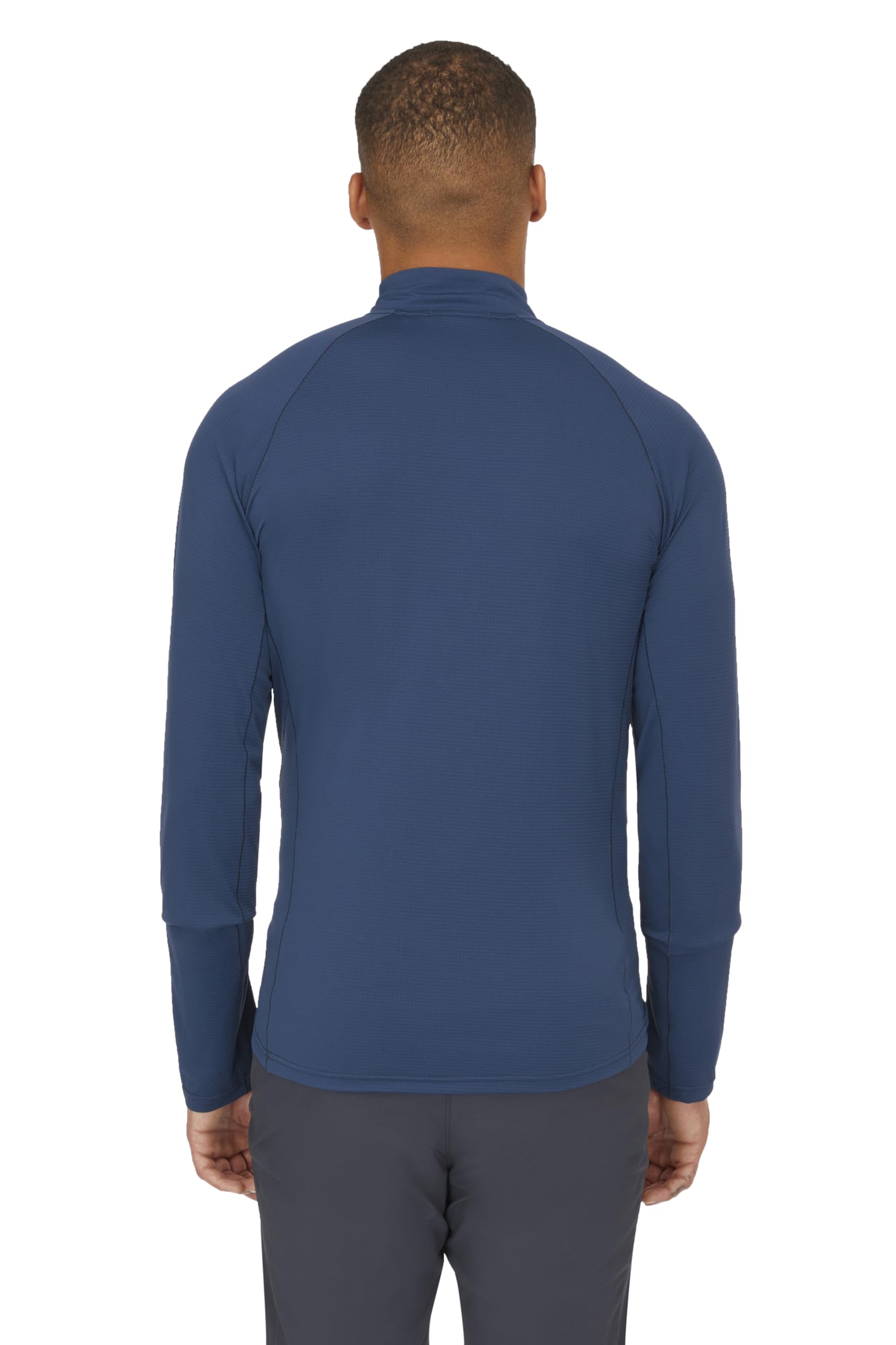 Rab Sonic LS Zip - Camiseta ligera y transpirable de manga larga para hombre para trail running y senderismo