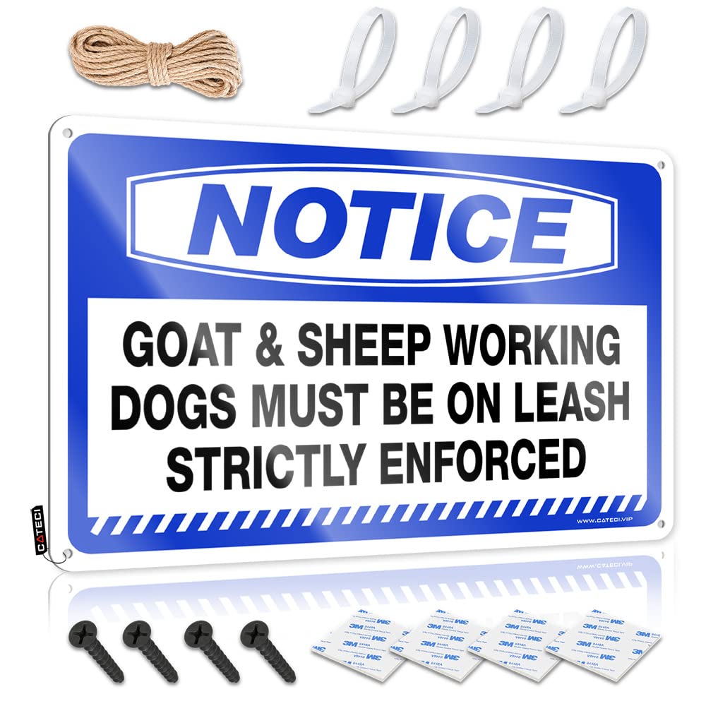 Funny Wall Art Tall Tapestry Gift For Lawyer Notice Goat & Sheep Working Dogs Must - Vintage Wall Decor For Microfiber(30X40CM)