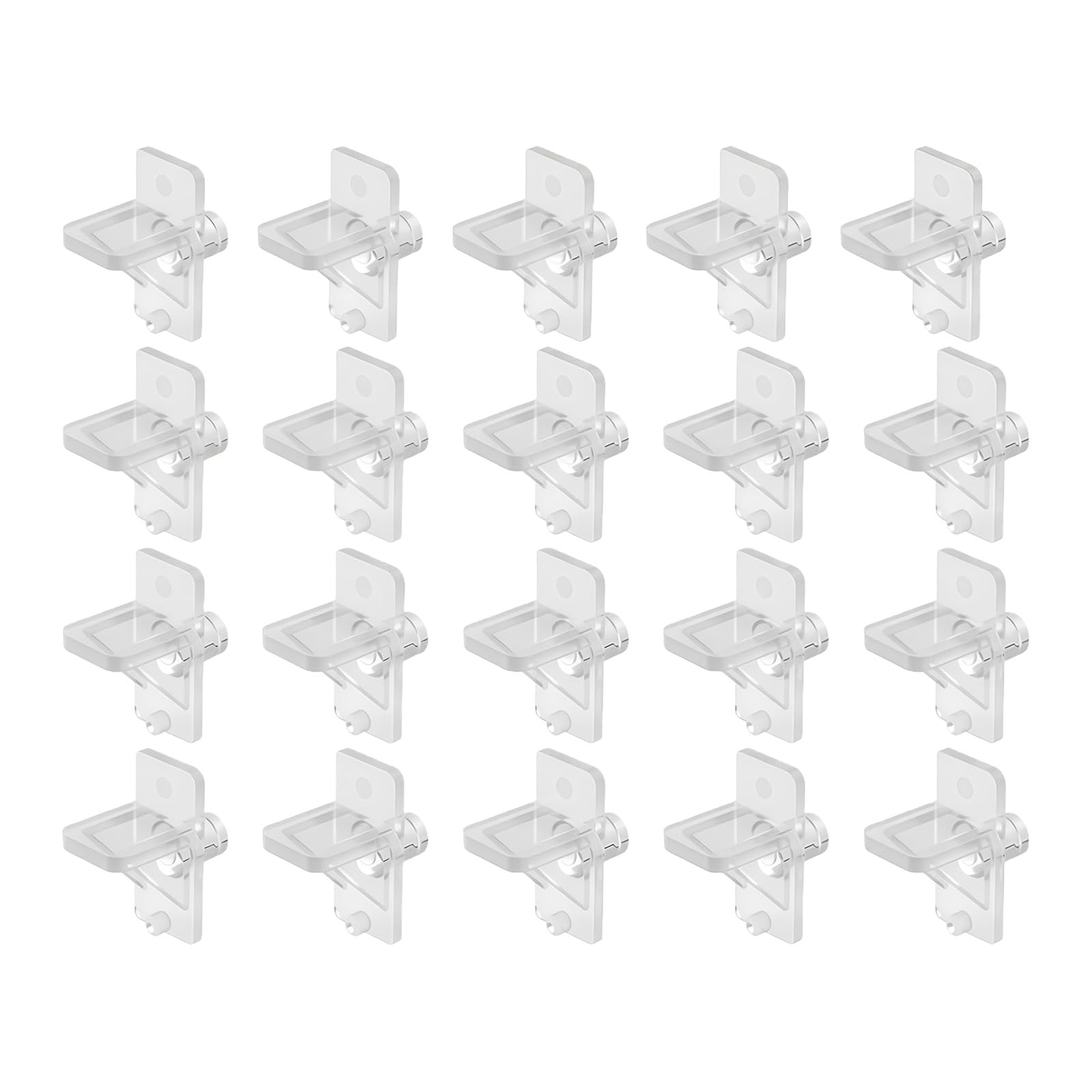Kalttoy Clear Transparents Shelf Pegs Laminate Studs Cabinet Book Shelves Holder Pin Furniture Shelves Bracket Pegs