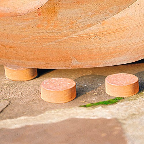 Preisvergleich Produktbild Gärtner Pötschke Terracotta-Kübelfuß, Rundfuß