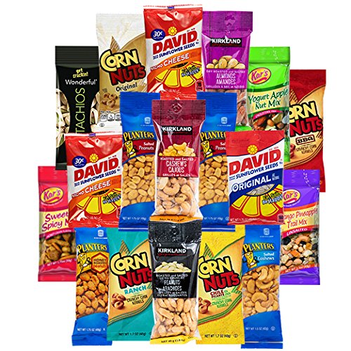 Buy Mixed Nuts & 18 Individual Packets Gift Pack Raw & Delicious Nuts