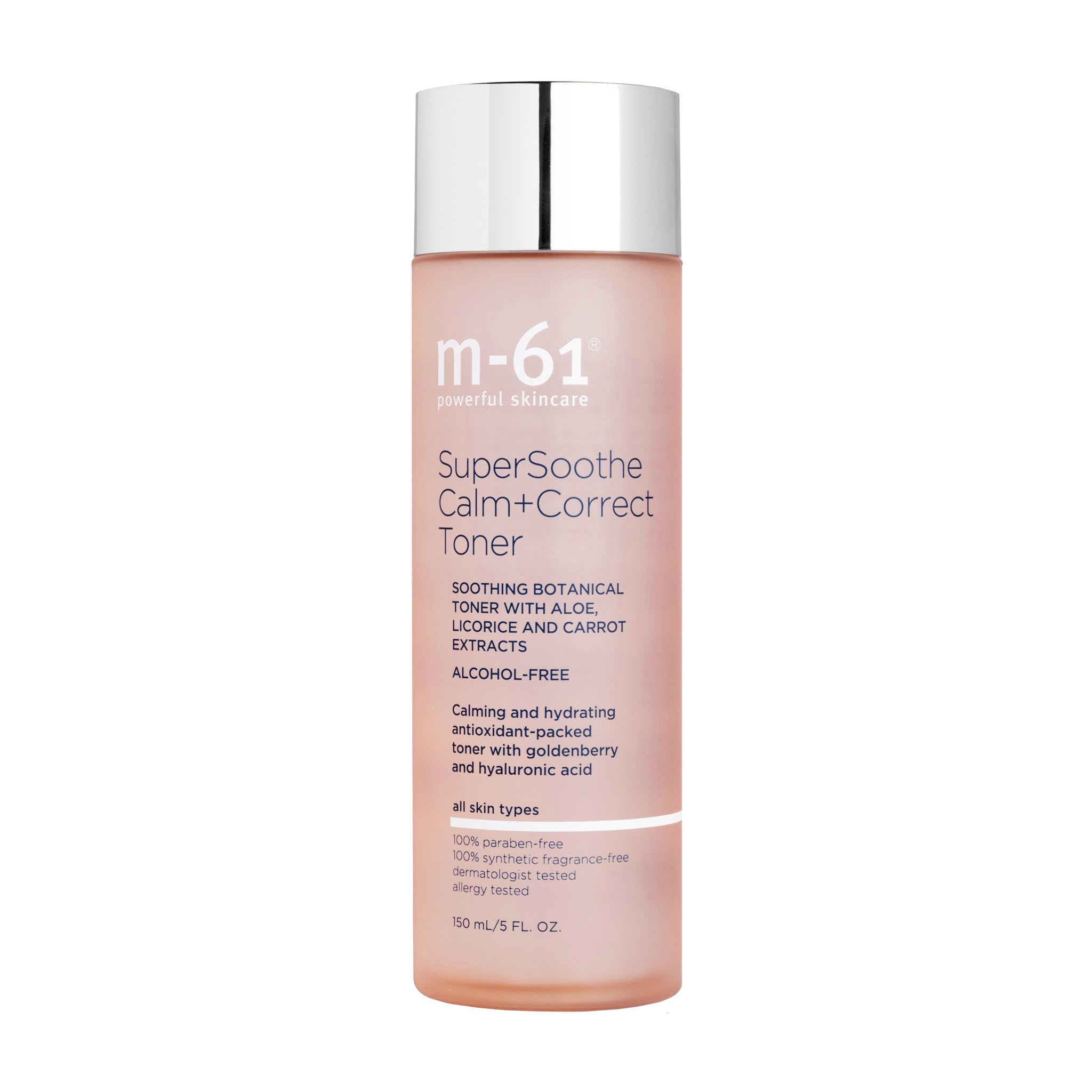 m-61 SuperSoothe Calm+Correct Toner | Calming, Soothing, Hydrating, Alcohol Free Toner. with Aloe, Botanicals, and Hyaluronic Acid, 5.0 Fl Oz