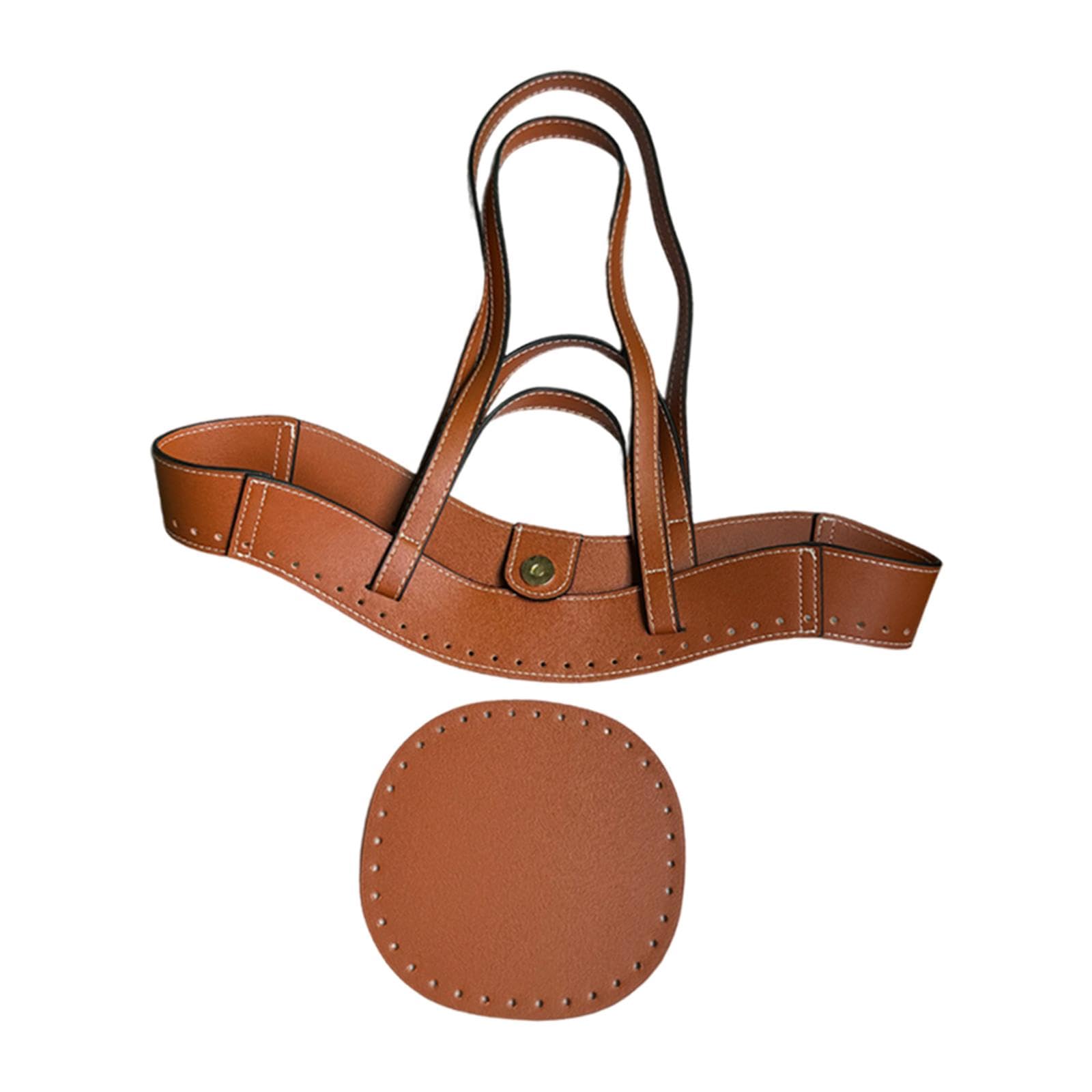 PEXORVA® PU Leather Handbag Making Kit Sew on Bag Handles for DIY Shoulder Bag Making Brown|Clothing, Shoes & Accessories | Womens Handbags & Bags | Handbag Accessories-image-39
