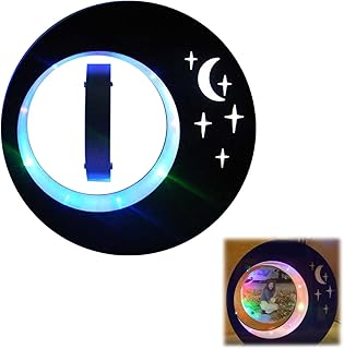 Magnetic Levitation Photo Frame,LED Levitating Picture Frame Photo Frame Family Picture Frame Levitation Device Modern Picture Frame Decorative Picture Frame,EU