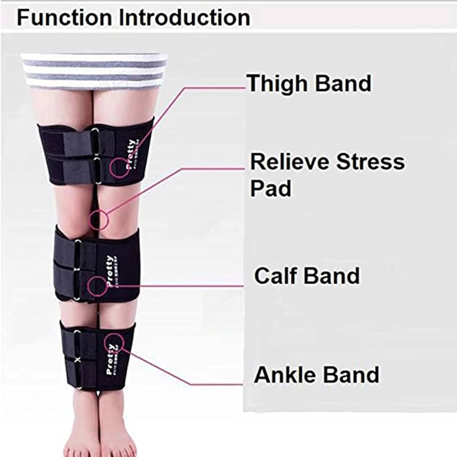 矯正用品・補助ベルト PODIATRIC Amazon.com: Leg Positioning Corrector Strap, Leg Correction