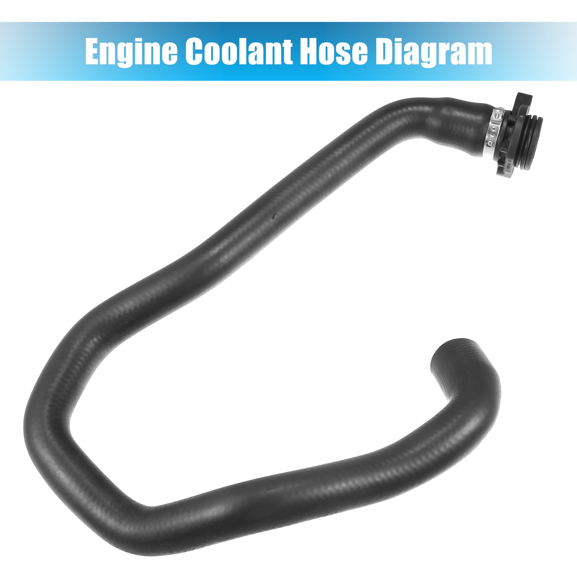 QUARKZMAN Motor Kühlmittel Schlauch Für BMW X3 3.0L L6 07-10 1 Stk