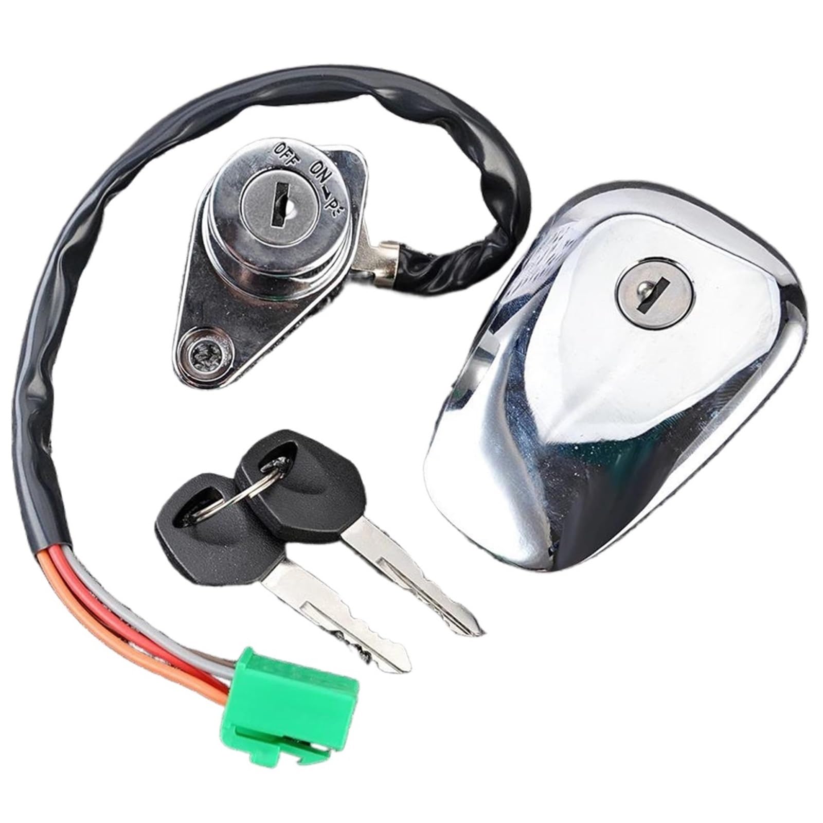 Kit de llave y bloqueo de combustible para Suzuki Intruder 400 VS400 1996 8