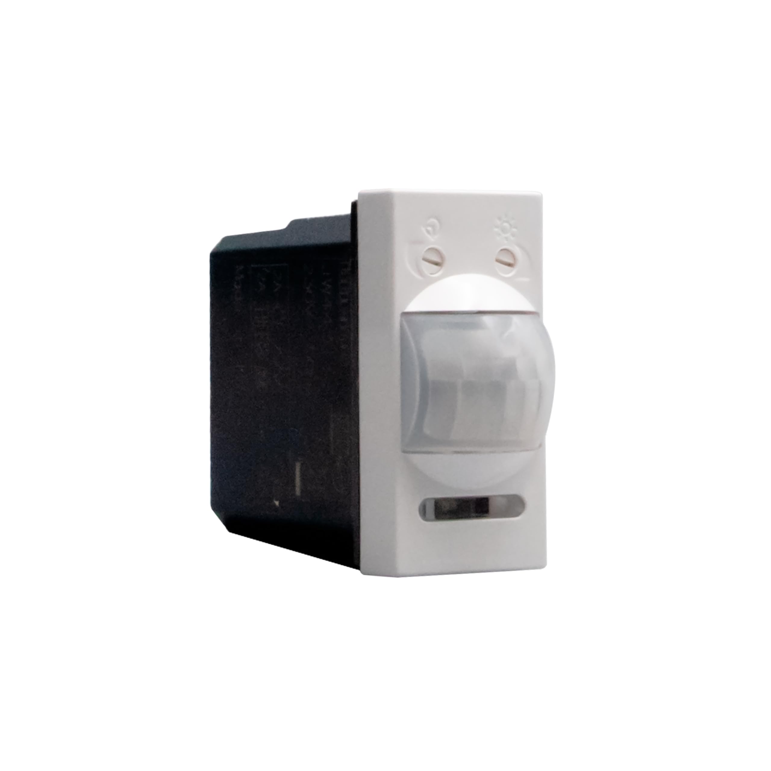 BTICINO MatixGO Comando illuminazione Ottimizzato per luce led 1 modulo Bianco JW4431 Interruttore con sensore di movimento a raggi infrarossi passivi