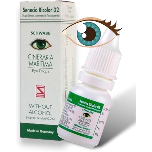 Cineraria Maritima Eye Drop 10ml