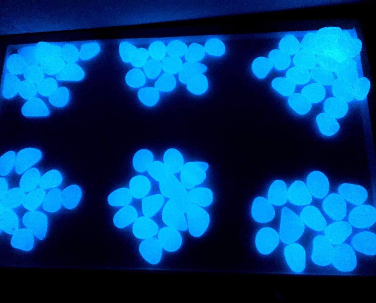Decoratieve kiezels 200 stuks lichtgevende stenen gloed in