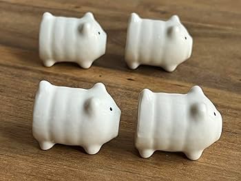 Amazon.co.jp: 蚊取り線香のブタちゃんの箸置き(4つ) : ホーム