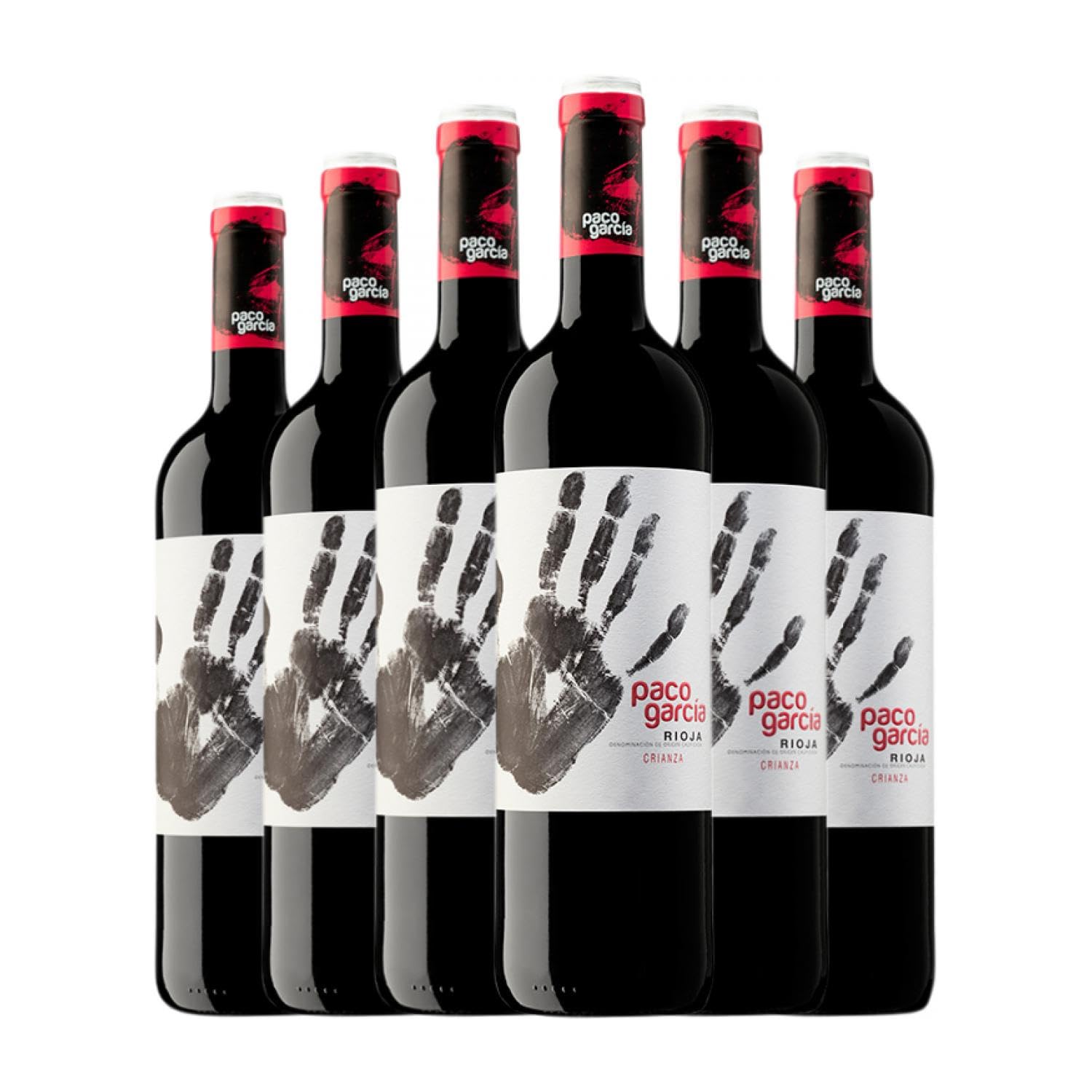 Paco García Rioja Crianza 75 cl Vino tinto (Caja de 6 Botellas de 75 cl)