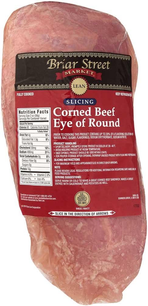 Briar Street Market Corned Beef, 14 Pound -- 1 each.