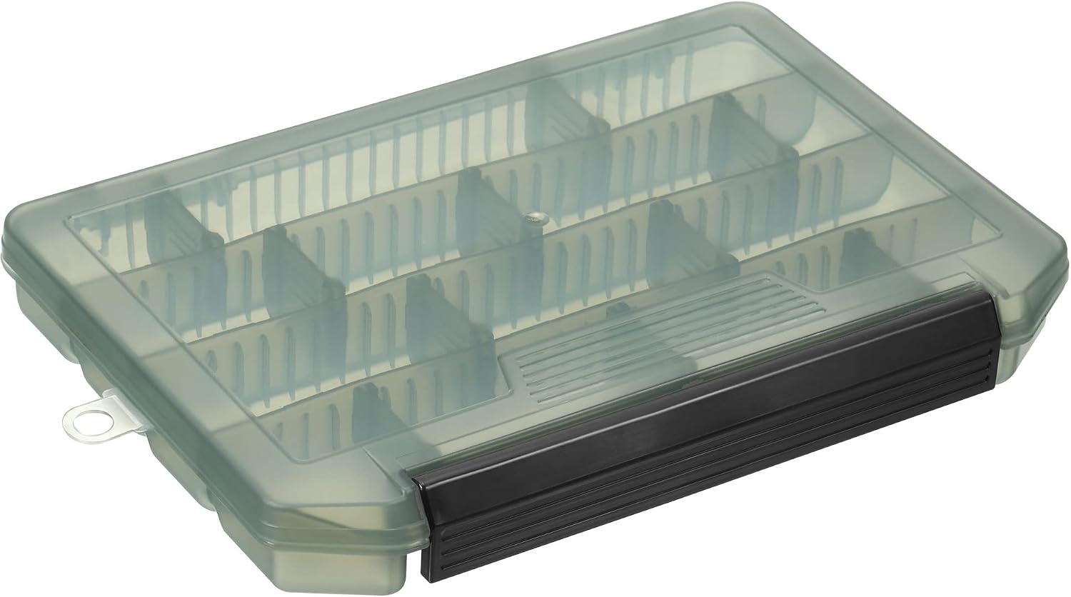 PATIKIL Waterproof Fishing Lure Box, Plastic Fish Tackle Accessory Storage Organizer Container, Clear Gray - Image 5