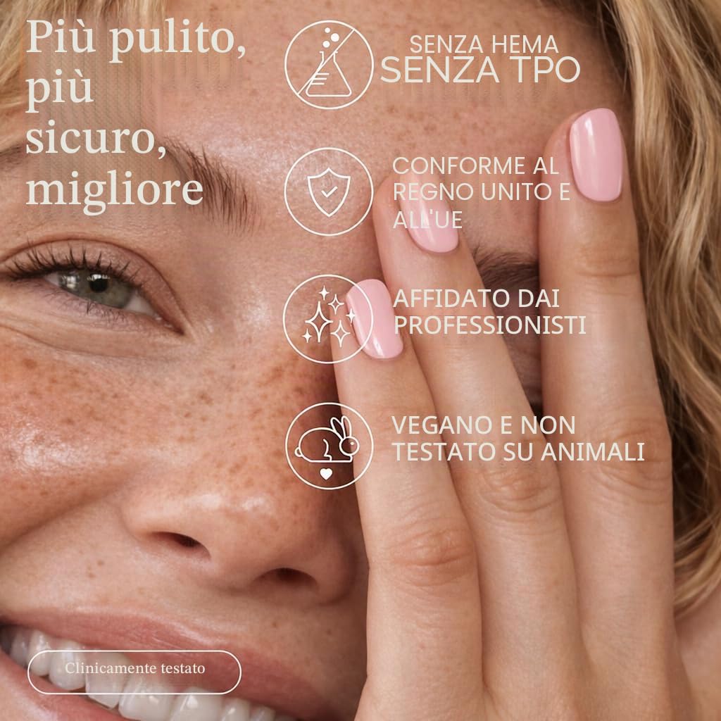 Mylee Smalto Gel Semipermanente 8ml [Californian Love] - UV/LED Nail Art Manicure Pedicure, Lunga Durata, per Uso Professionale e Domestico [Nude Range] - Vegan & Cruelty Free
