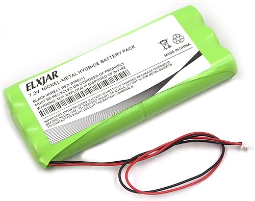 Miniatura 6 de Reemplazo de batería Ni-MH de 7.2V 2000mAh para DSC Powerseries 9047, SCW9045, SCW9047, sensor directo 17-145A, sistemas de seguridad de teclado