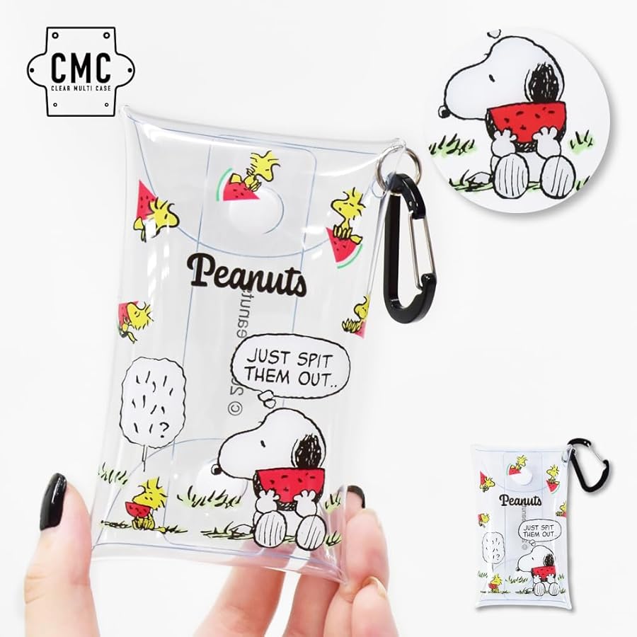 Amazon | [スヌーピー] SNOOPY スヌーピー クリアマルチケース S