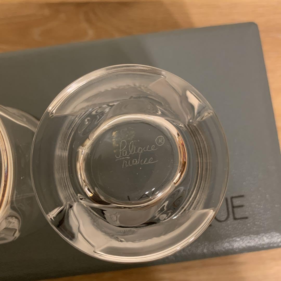 Amazon | LALIQUE ラリック ユロット ショットグラス ペアグラス 