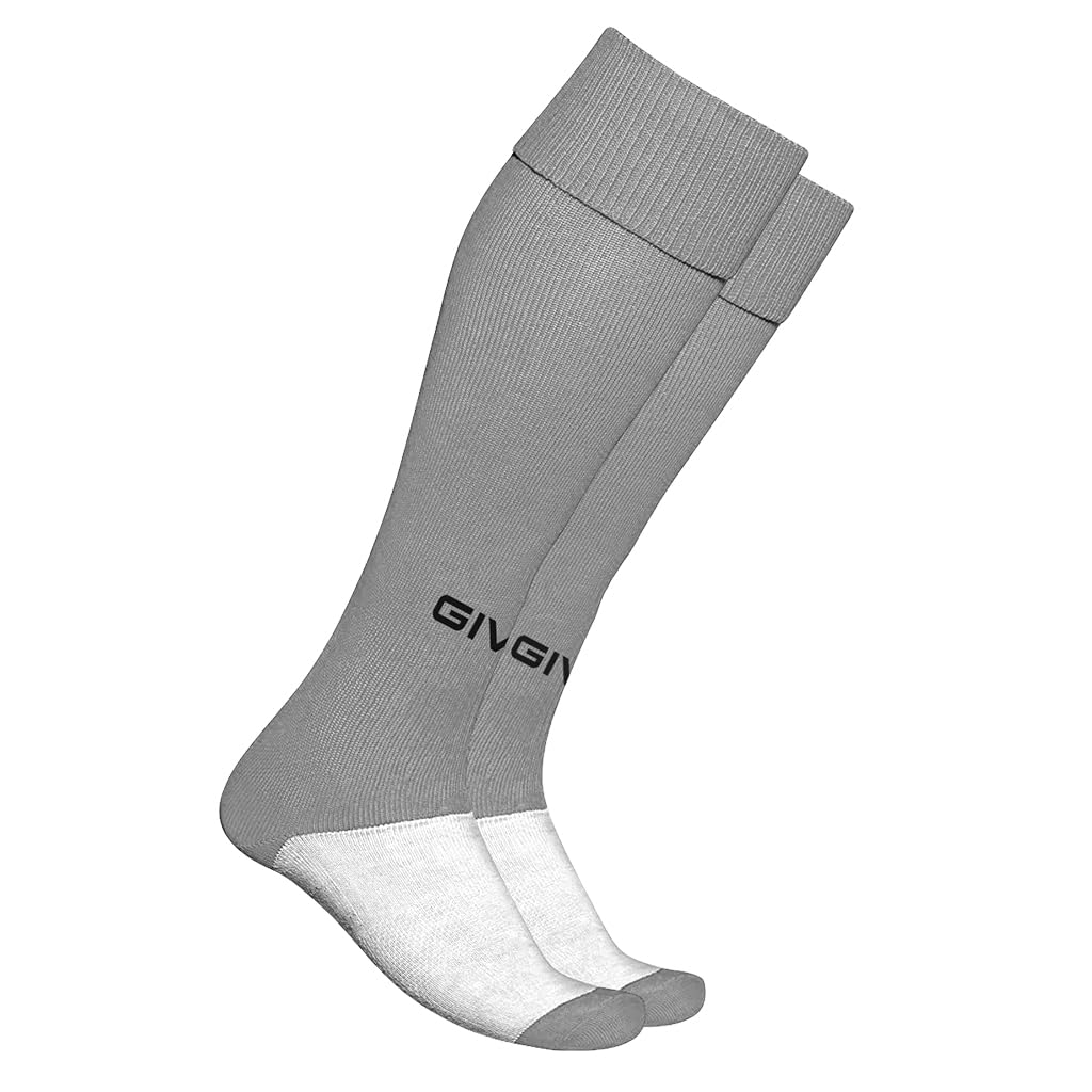 Givova Men's Calza Calcio Socks, Grey, One Size UK