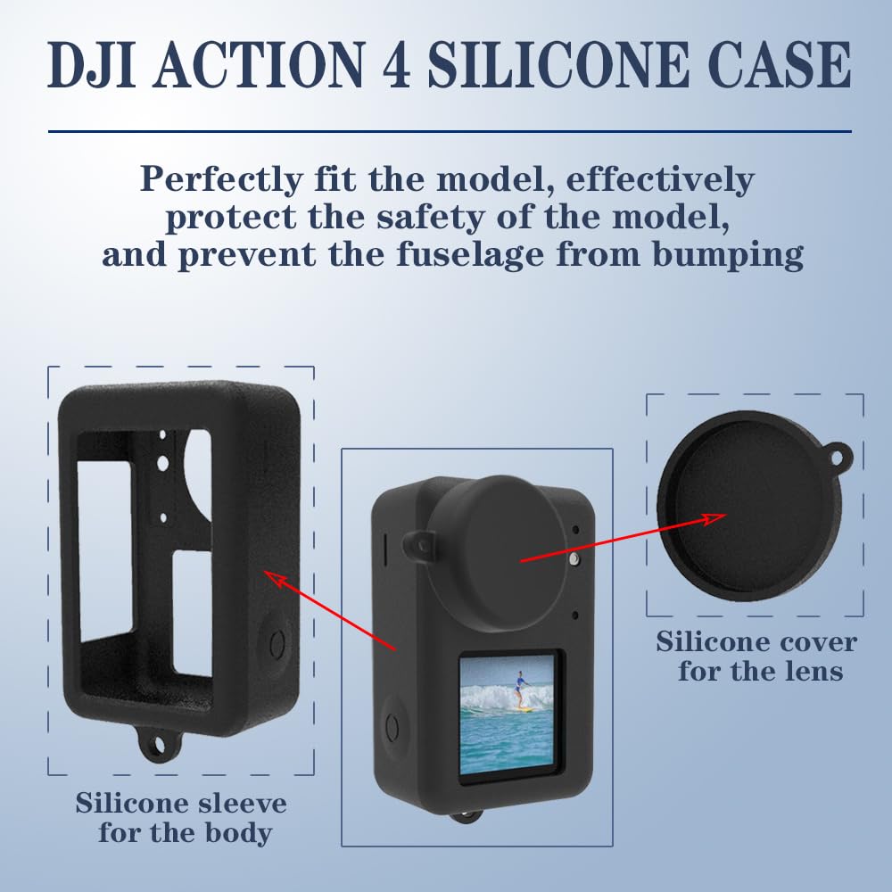 Protections Écran Pour DJI Osmo Action 4 - Lot De 6 | Verre Trempé 9H Anti-Rayures