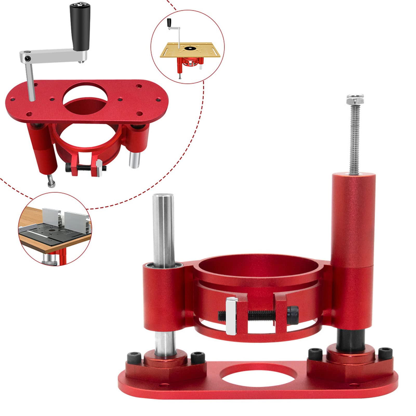 Router Table Lift System,Router Lift Manual Lifting Router Table DIY
