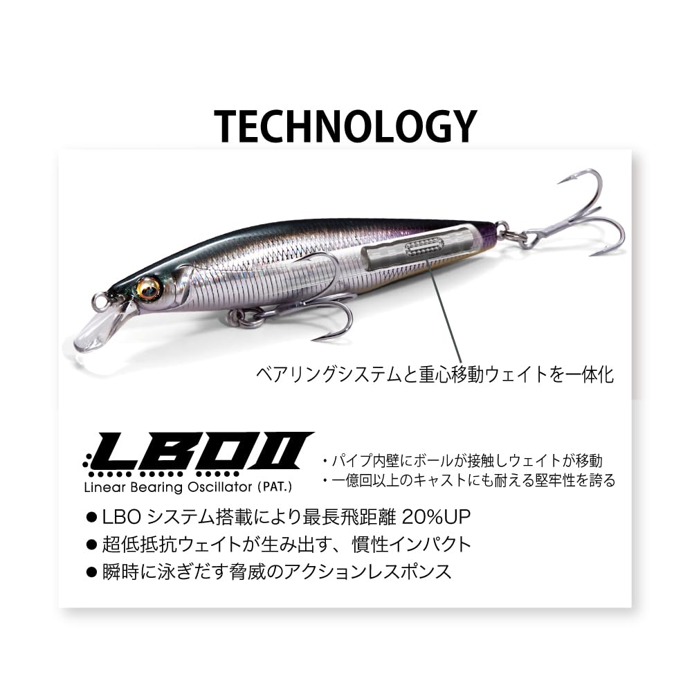 Megabass Poisson Nageur Marine Gang Cookai 90S - 9cm - 11.5g - Pm Ghost Red Head - Sonaglio - Affondamento - Marine G C 90S Pm Gr