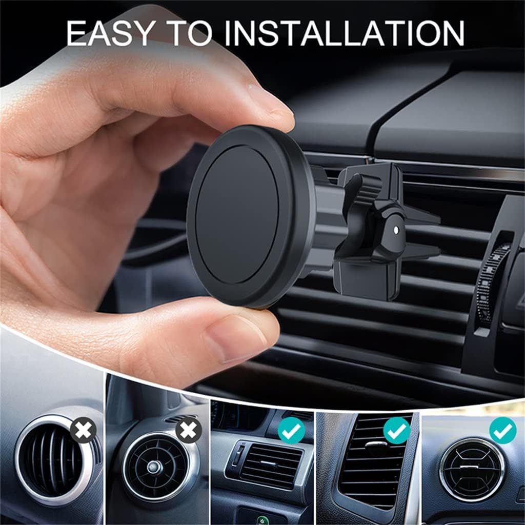 viby magnetic phone holder in car air vent mount magnet stand car phone holder