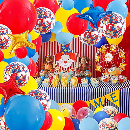 Rubfac SERONLINE2020121402 Carnival Circus Balloon Garland Arch Kit thumb #4