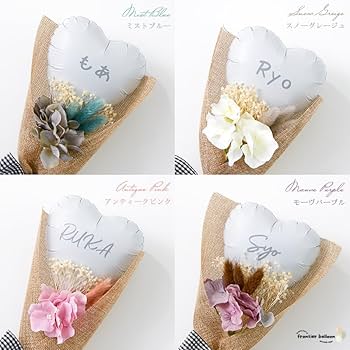 ゆるゆる　バルーンブーケ　卒業ブーケ　卒業ギフト　バルーンギフト　卒業祝い Amazon | frontier balloon バルーンブーケ プチギフト 名入れ