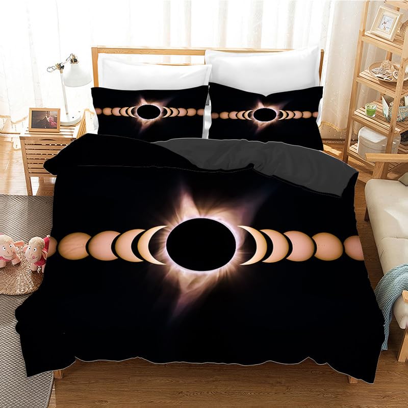 Cama 90 funda nórdica microfibra 155x220 negra con funda de almohada 50x75