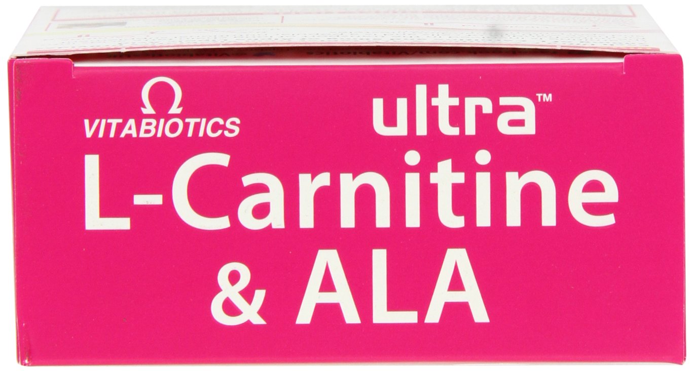 حبوب ultra l carnitine & ala Vitabiotics Ultra L-Carnitine and ALA