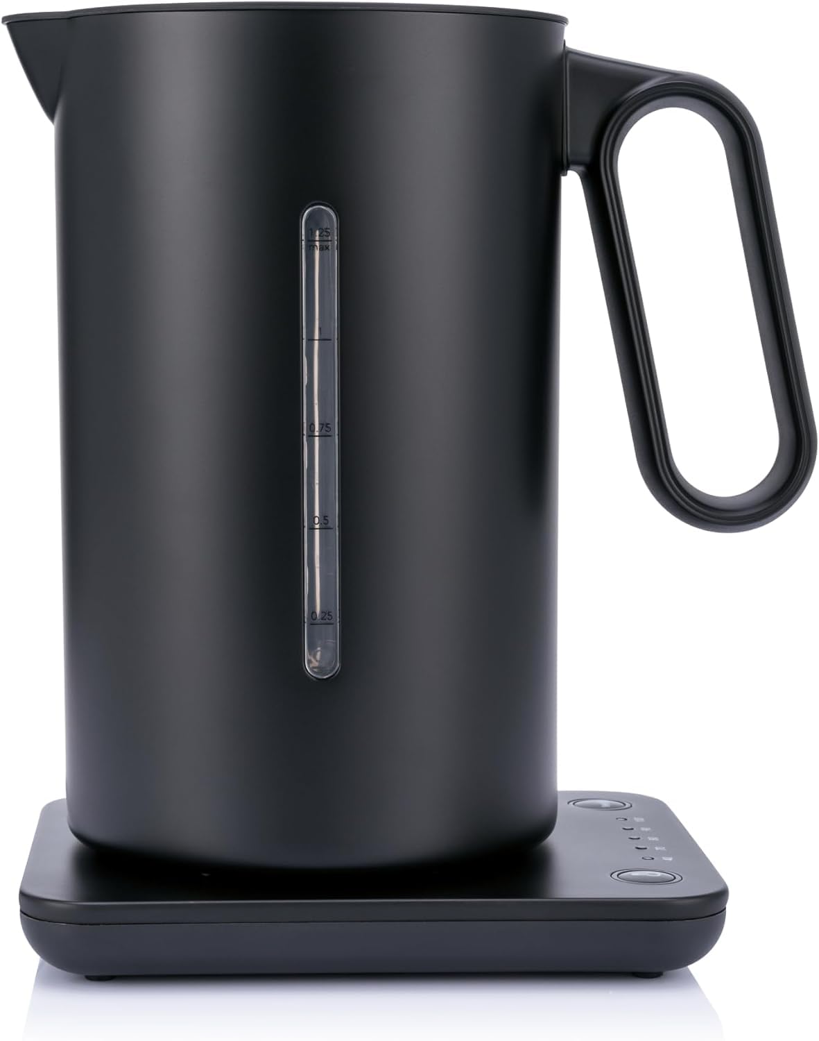 Wilfa Svart Format Wasserkocher WSDK-2000B – 1,25 L, 2200 W, manuelle Temperaturregelung