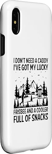 Miniatura 3 de iPhone XXS Disc Golf Player Disc Golfista Frisbee Player Par Putter Case