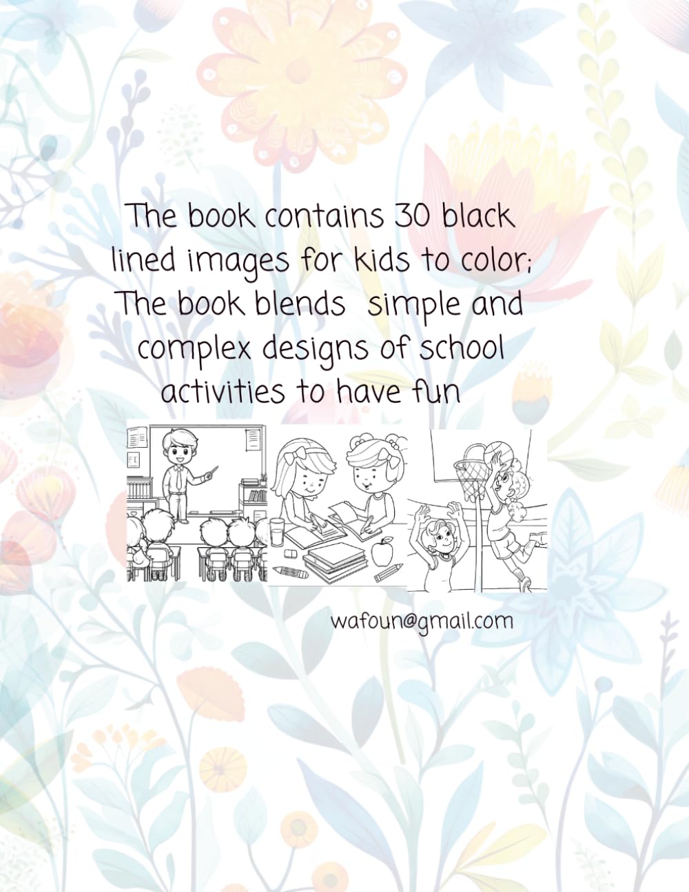 Let's Color: Kids coloring book