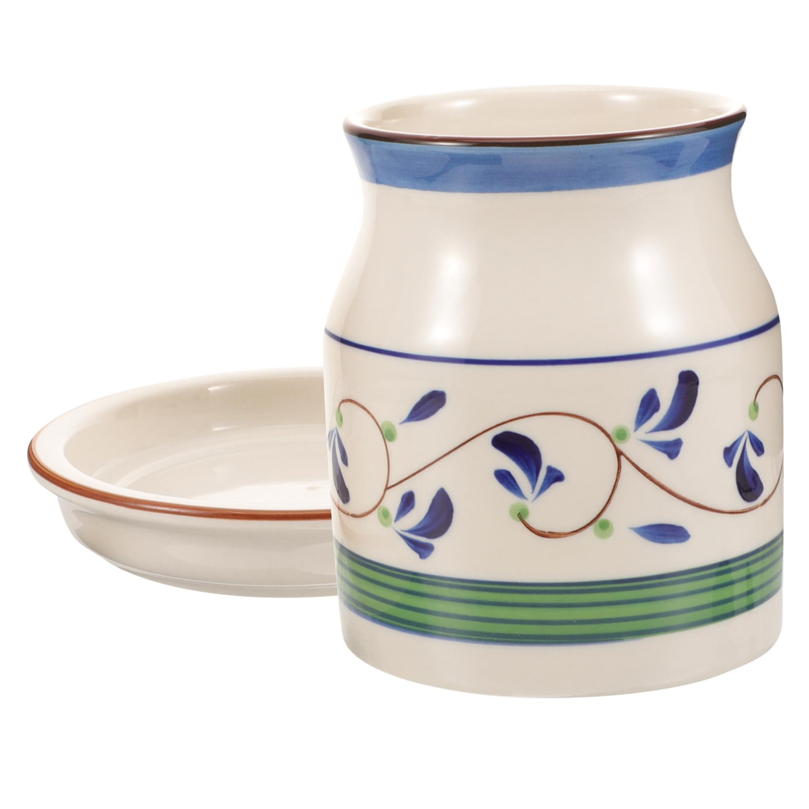 OKUMEYR Tableware Stand Chopstick Cage Ceramic Draining Holder for Kitchen Chopstick Drying Rack