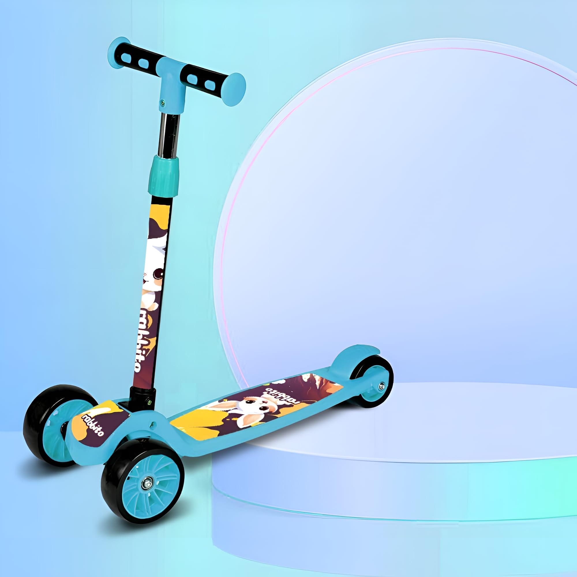 LUHI® Scooter for Kids, 3 Wheel Scooter for Boys & Girls Ages 2-12 and up to 45 kg, Adjustable Lean-to-Steer Handlebar, 3 Adjustable Height Handlebars, Lean-to-Steer & Widen Anti-Slip Deck (B0D9M81MMD) Amazon Price History, Amazon Price Tracker