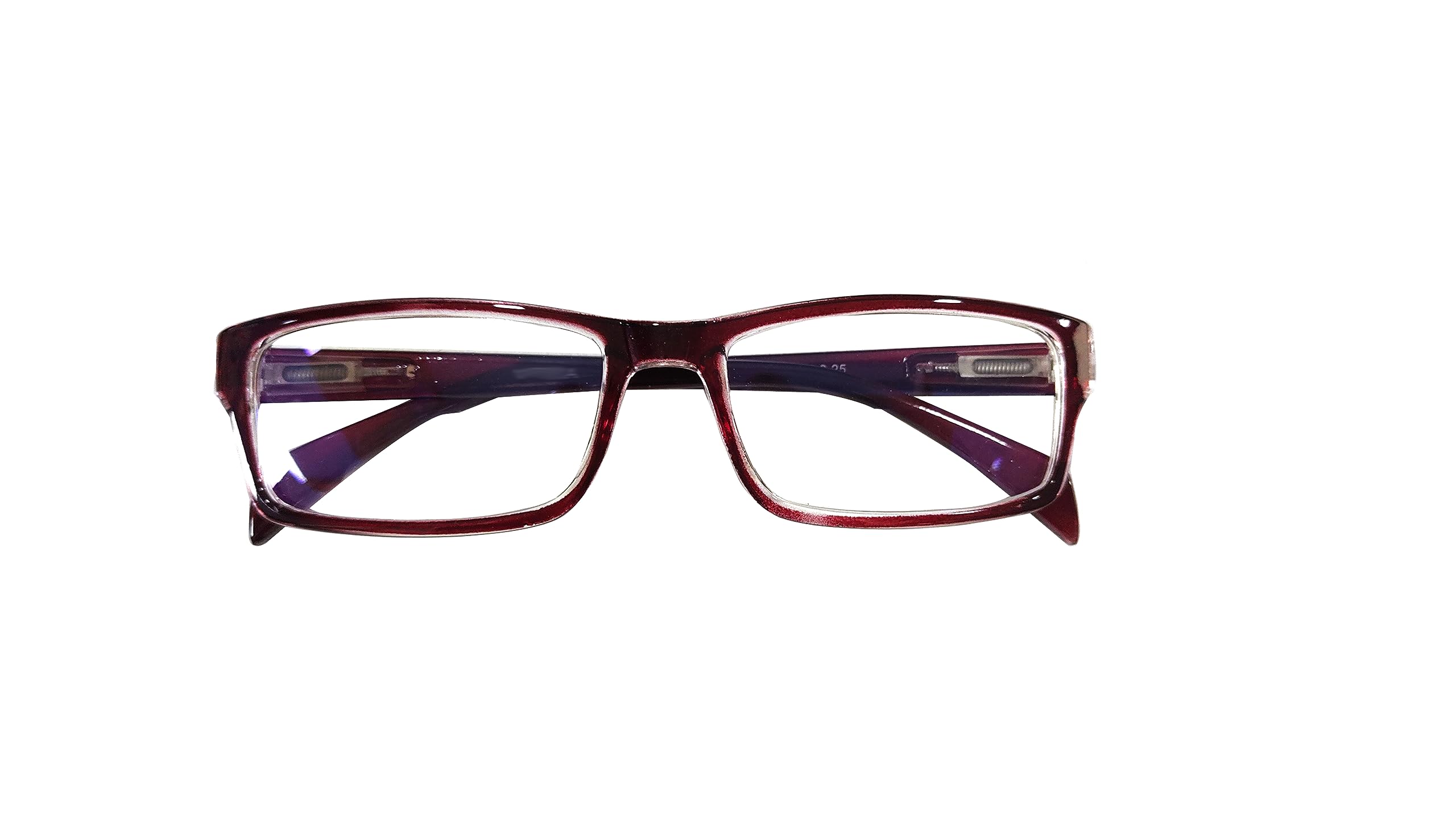 Nspecs Bifocal Distance Zero Near +1.00 to +3.00 Power With Blue Light Filter Fibre Glasses Tr Material Red Colour Full Frame (+2.00) (B0CCL272KL) Amazon Price History, Amazon Price Tracker